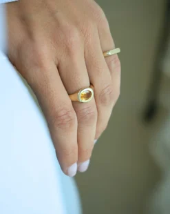 Anillo Candy Citrino 4