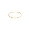 Anillo Cuerda Fina Oro