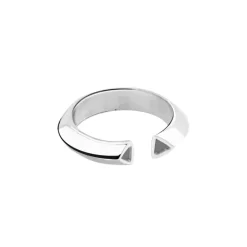 Anillo Doble Triángulo