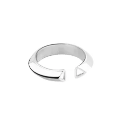 Anillo Doble Triángulo