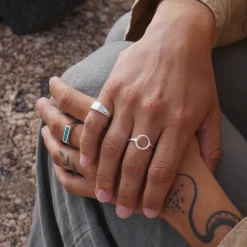 Anillo Manila Turquesa