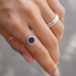 Anillo Moon Ónix