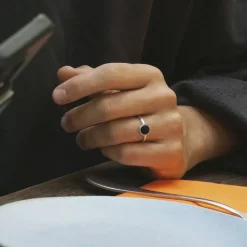 Anillo Moon Ónix