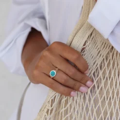 Anillo Nusa Turquesa