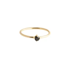 Anillo Sunshine Diamante Negro