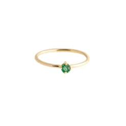Anillo Sunshine Esmeralda