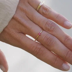 Anillo Sunshine Rubí