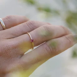 Anillo Sunshine Rubí