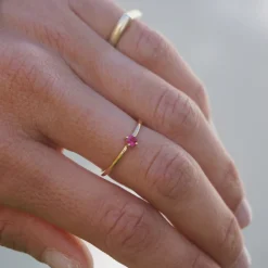Anillo Sunshine Rubí