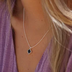 Collar Big Rumba Ónix Cristalizado