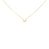 Collar Mini Letra Oro
