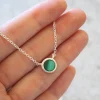 Collar Moon Malaquita