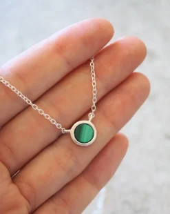 Collar Moon Malaquita