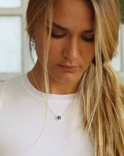Collar Moon Malaquita