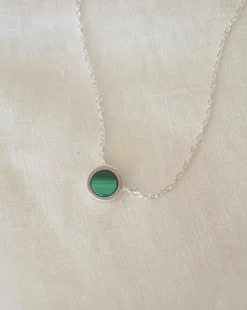 Collar Moon Malaquita