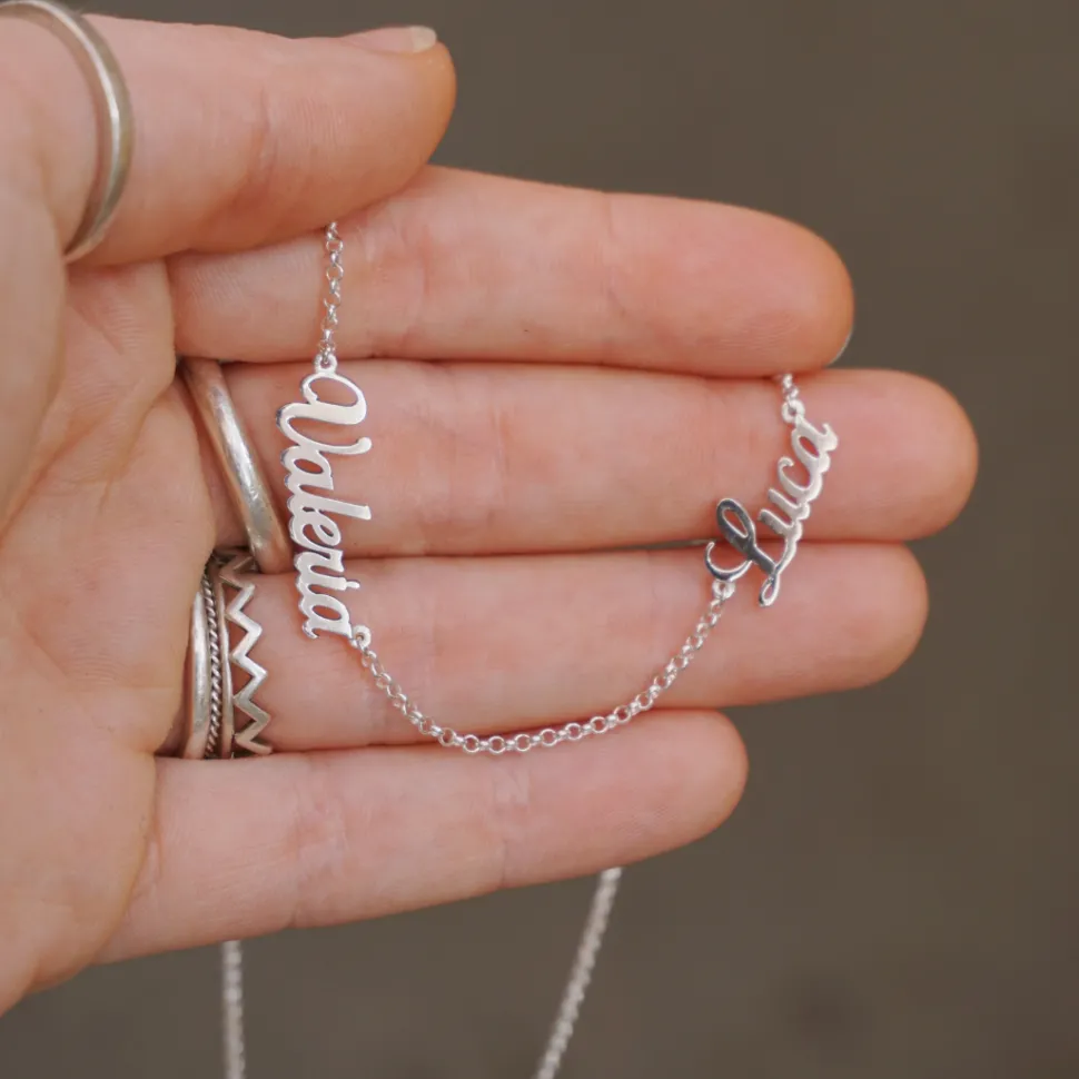 Collar Nombre Plata