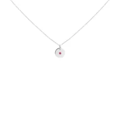 Collar Rose Plata