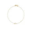 Mini Letra Pulsera Oro
