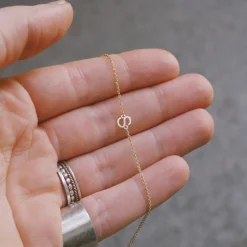 Mini Letra Pulsera Oro