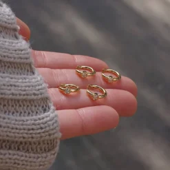 Pendientes Aros Rio Diamante