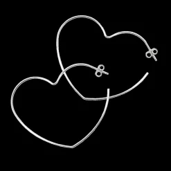 Pendientes Corazón Hilo