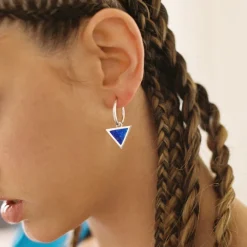 Pendientes Keops Lapislázuli