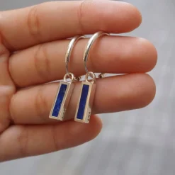 Pendientes Manila Lapislázuli