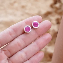 Pendientes Moon Cobaltocalcita