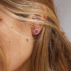 Pendientes Moon Cobaltocalcita