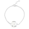 Pulsera Disco Corazón (Cadena)