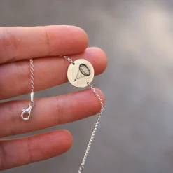 Pulsera Ita Cadena Dibujo Especial Plata