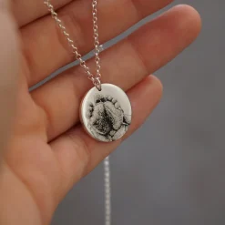 Pulsera Ita Cadena Dibujo Especial Plata