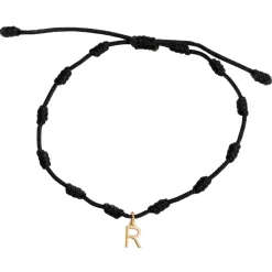 Pulsera Mini Letra Nuditos Oro
