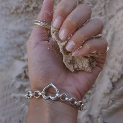Pulsera Mosquetón Corazón